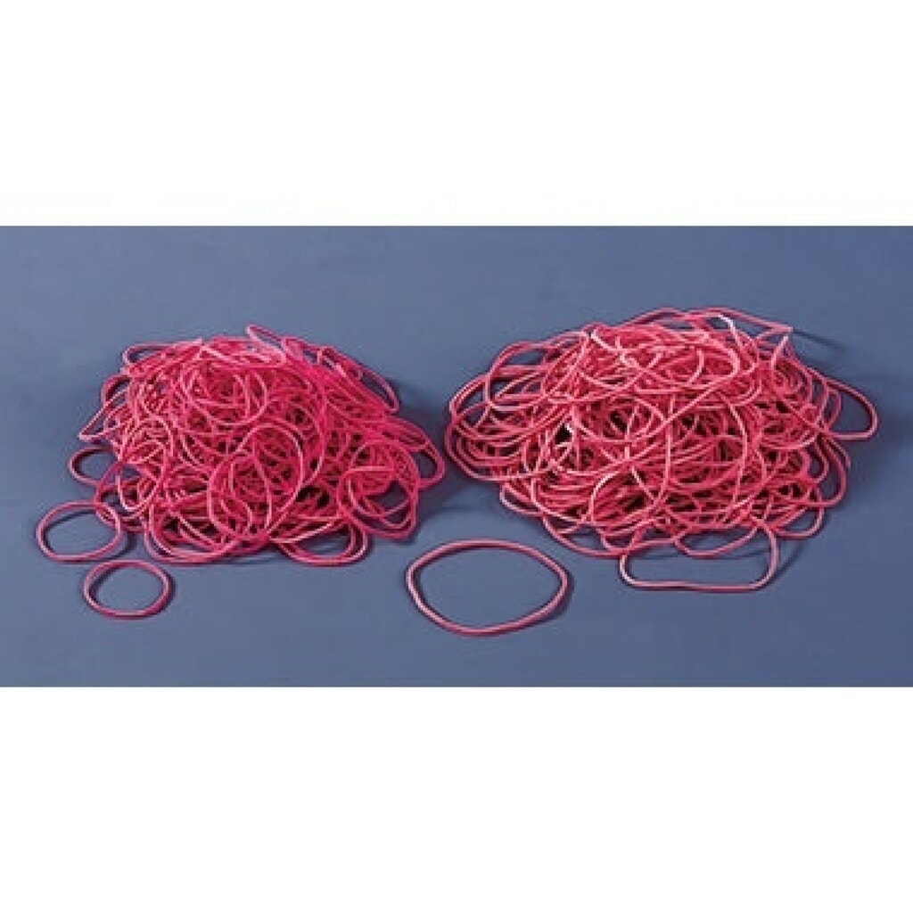 Gummiring Gr.6 40mm rot 50 g/Pack. Produktabbildung: Gummiring Gr.6 40mm rot 50 g/Pack.