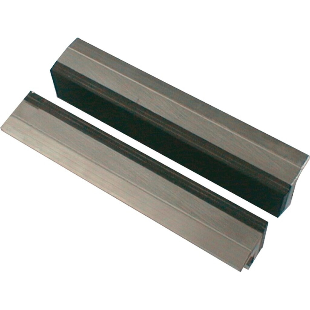 Produktabbildung: HAARHAUS Schraubstockschutzbacke 47/5 G f.Backen-B.100mm Gummibelag Alu.1 PA