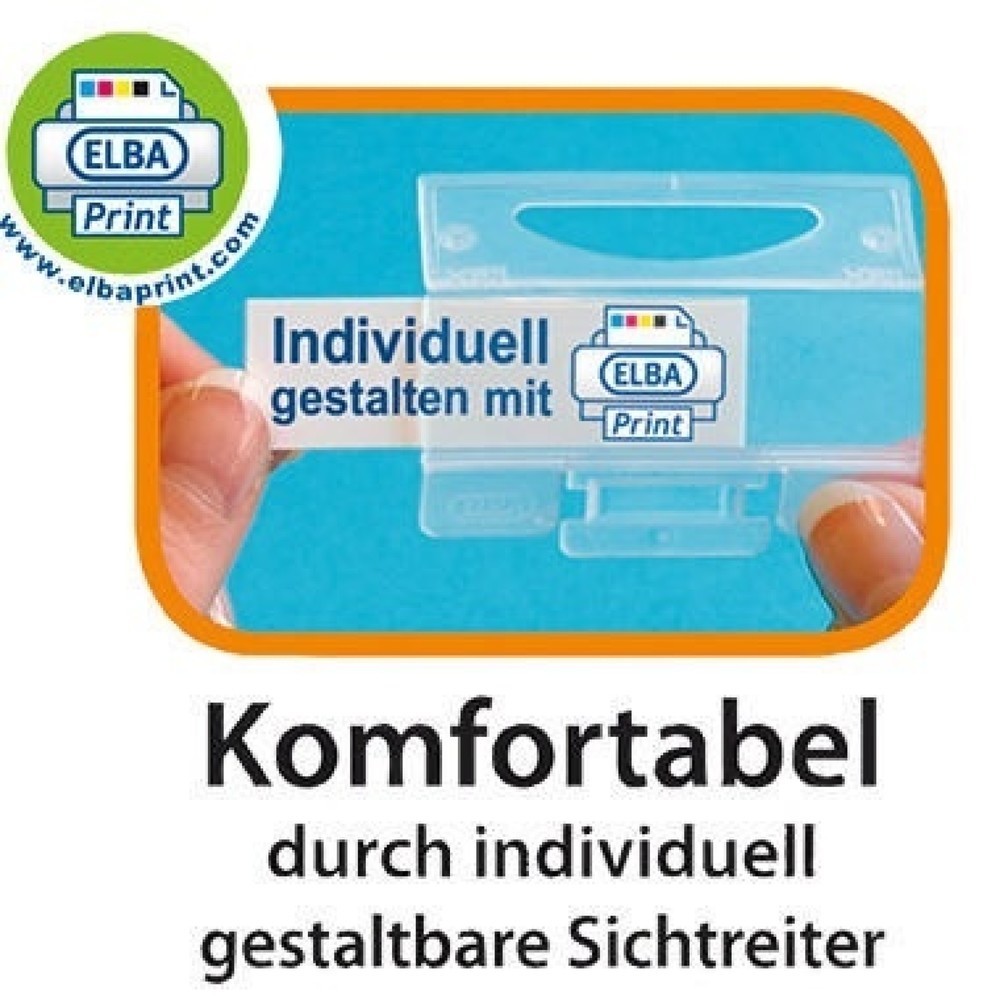 Produktabbildung Nr. 2: ELBA Hängehefter vertic ULTIMATE 100082310 DIN A4 kfm. Heftung braun