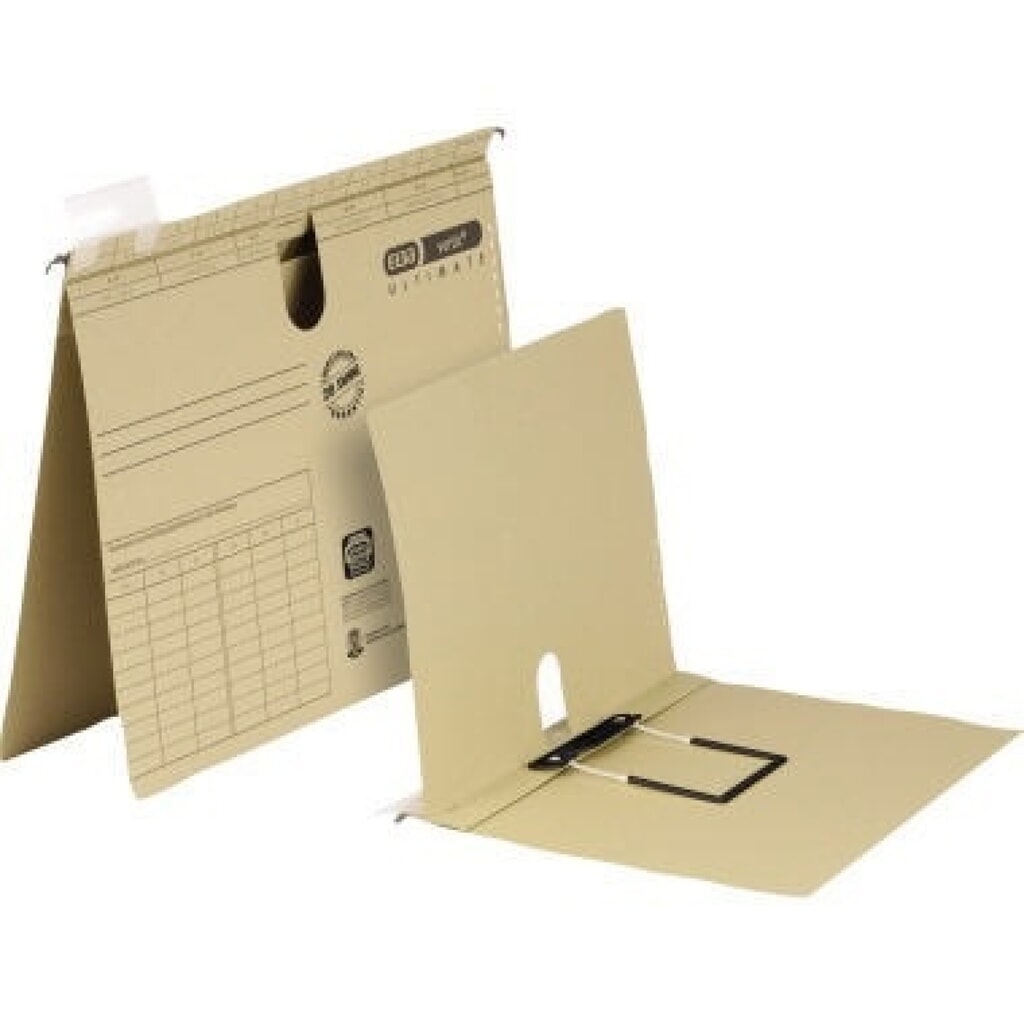 Produktabbildung: ELBA Hängehefter vertic ULTIMATE 100552065 DIN A4 Karton naturbraun
