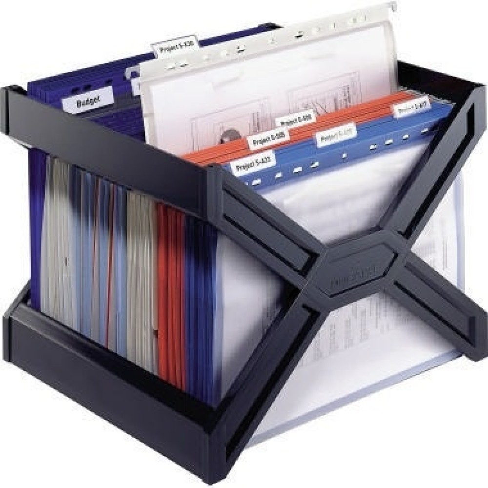 Produktabbildung Nr. 3: DURABLE Hängekorb CARRY plus 261101 für 30Hängemappen PS schwarz