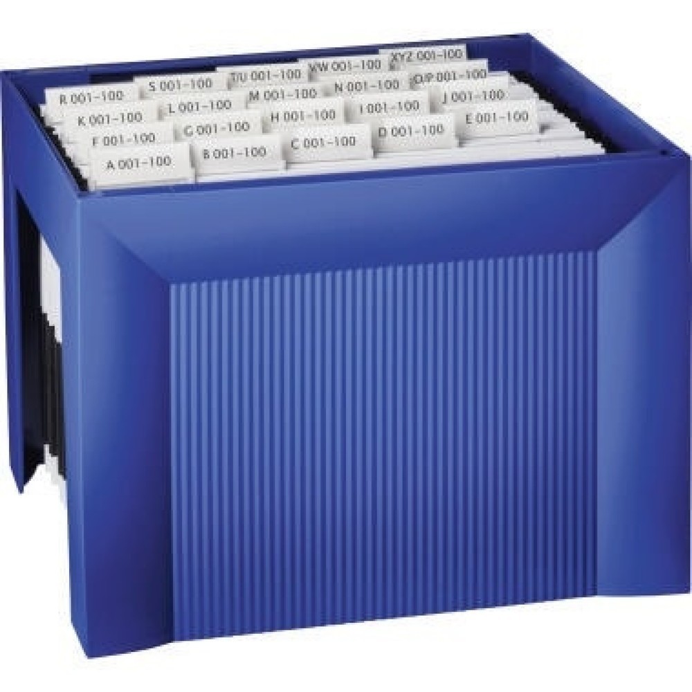 Produktabbildung Nr. 1: HAN Hängebox KARAT 1905-14 DIN A4 für 35Mappen blau