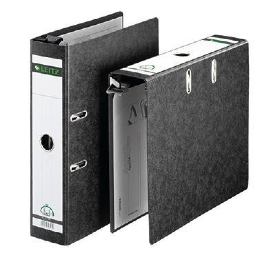 Produktabbildung: Leitz Hängeordner 18210000 DIN A4 80mm Hartpappe schwarz