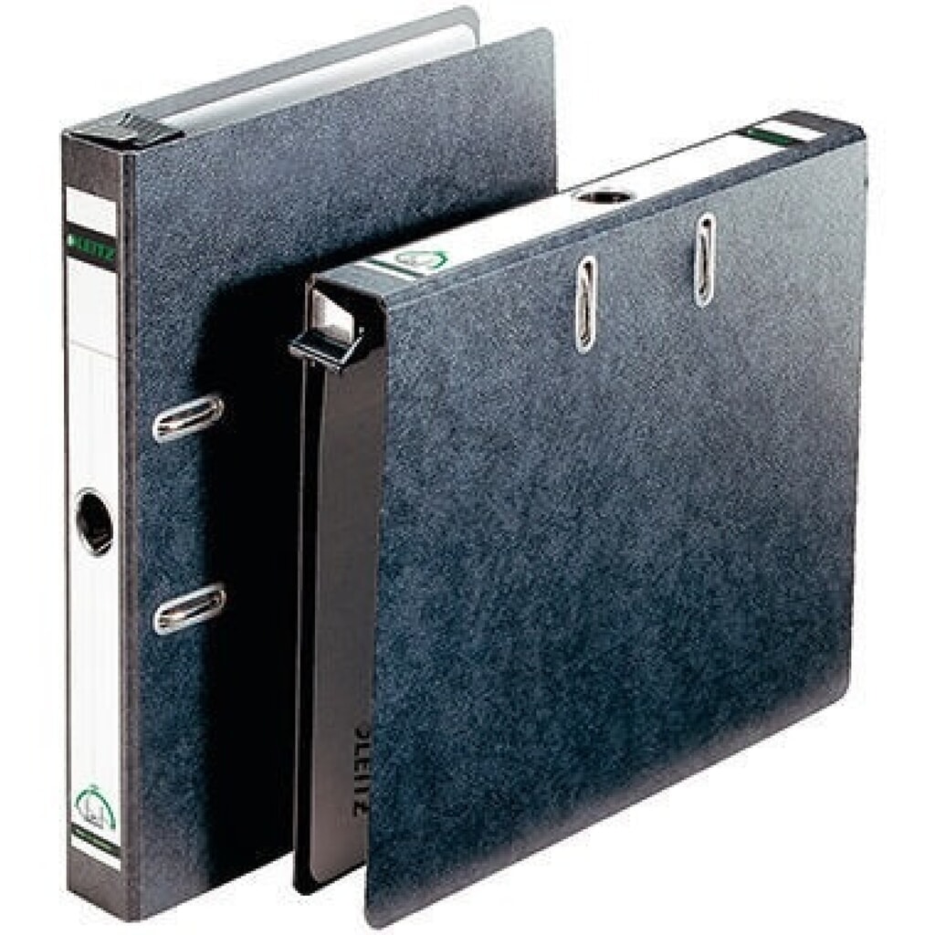 Leitz Hängeordner 18220000 DIN A4 50mm Hartpappe schwarz Produktabbildung: Leitz Hängeordner 18220000 DIN A4 50mm Hartpappe schwarz