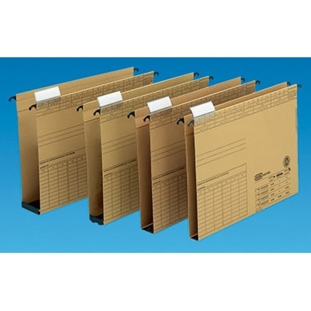 Produktabbildung: ELBA Hängesammler vertic Ultimate 100552063 DIN A4 Karton naturbraun