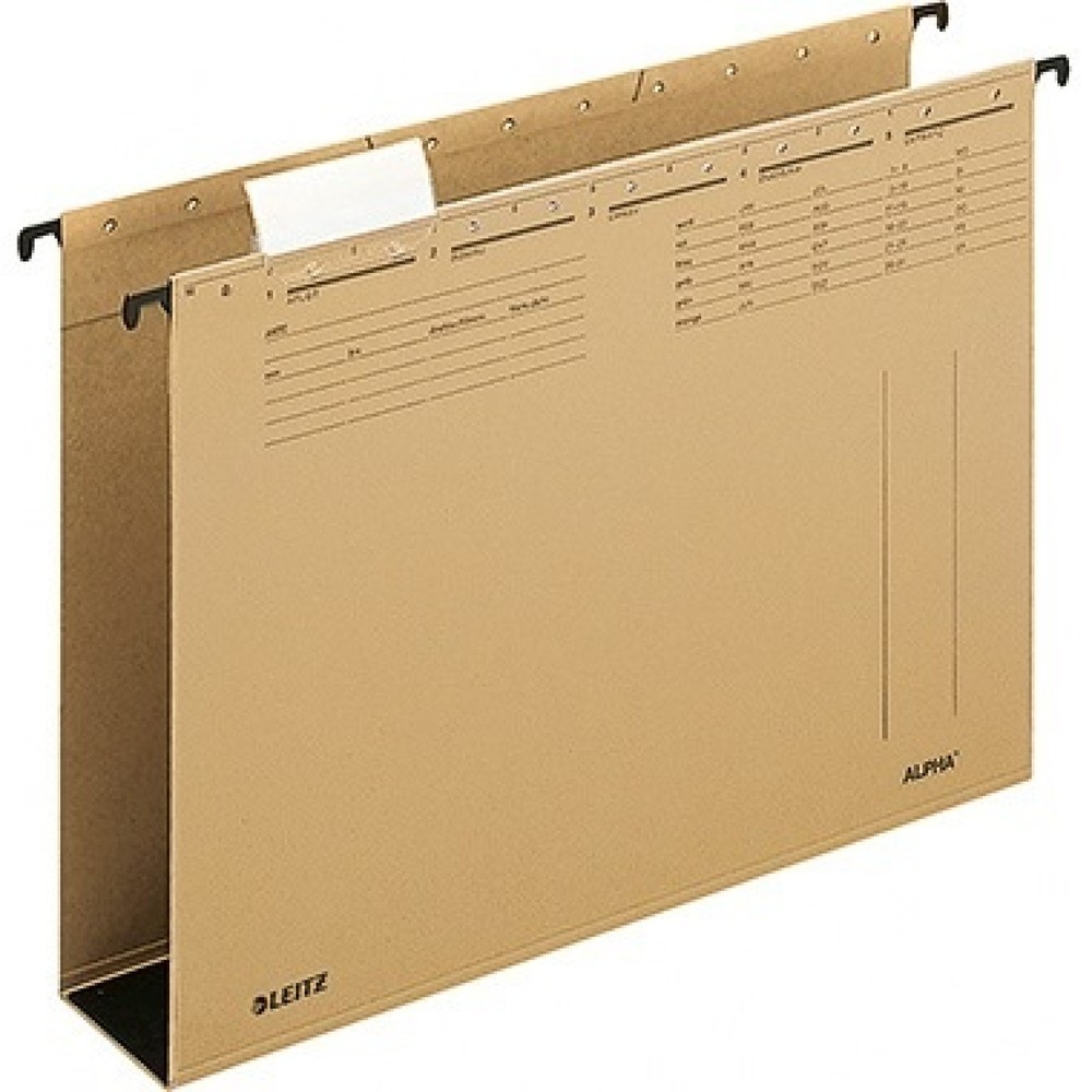 Produktabbildung: Leitz Hängesammler ALPHA 19460000 DIN A4 60mm Karton braun