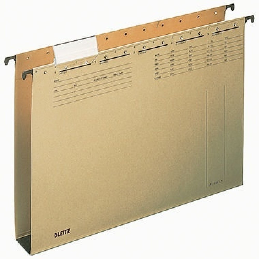 Produktabbildung: Leitz Hängesammler ALPHA 19470000 DIN A4 40mm Karton braun