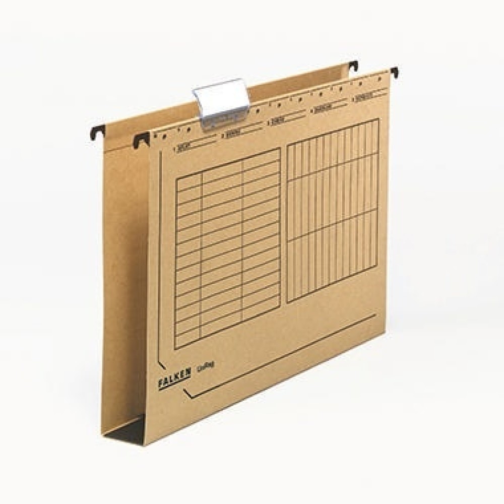 Produktabbildung Nr. 1: Falken Hängesammler 11288131 DIN A4 40mm braun