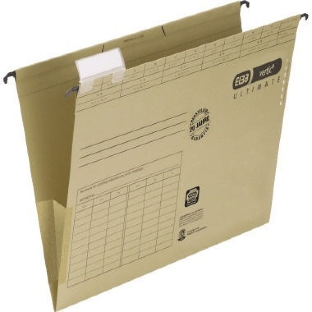 Produktabbildung: ELBA Hängetasche vertic ULTIMATE 100081040 DIN A4 240g Karton braun