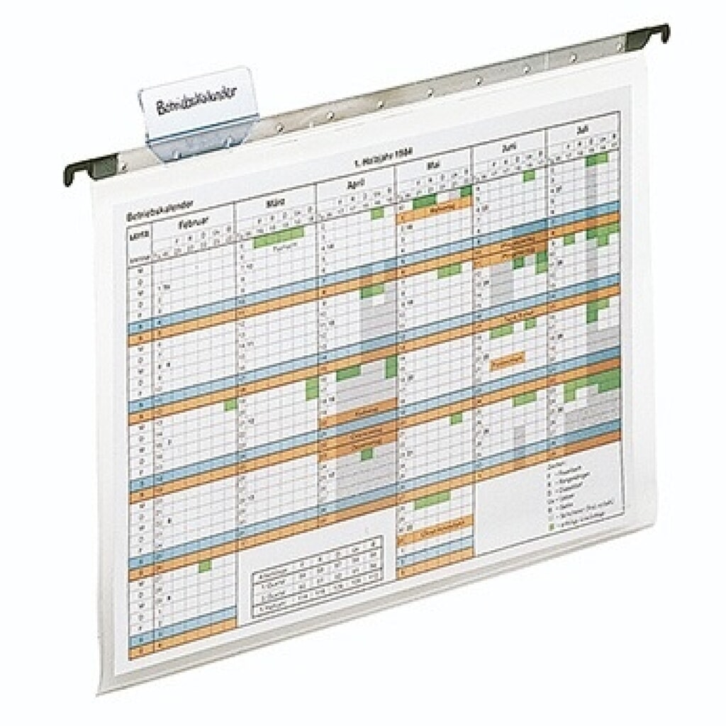 Produktabbildung: Leitz Hängetasche ALPHA 19290000 DIN A4 PVC transparent