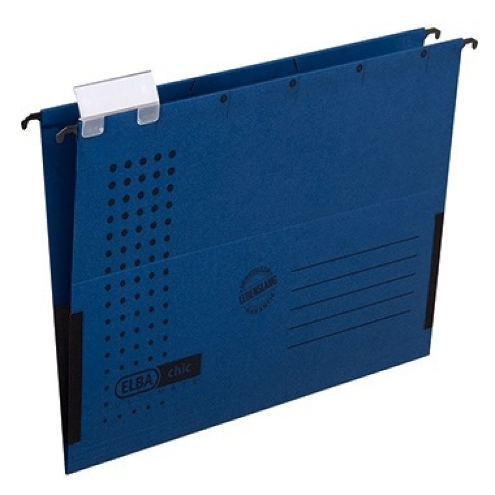 Produktabbildung Nr. 1: ELBA Hängetasche chic ULTIMATE 100560174 DIN A4 d.bl 5 St./Pack.