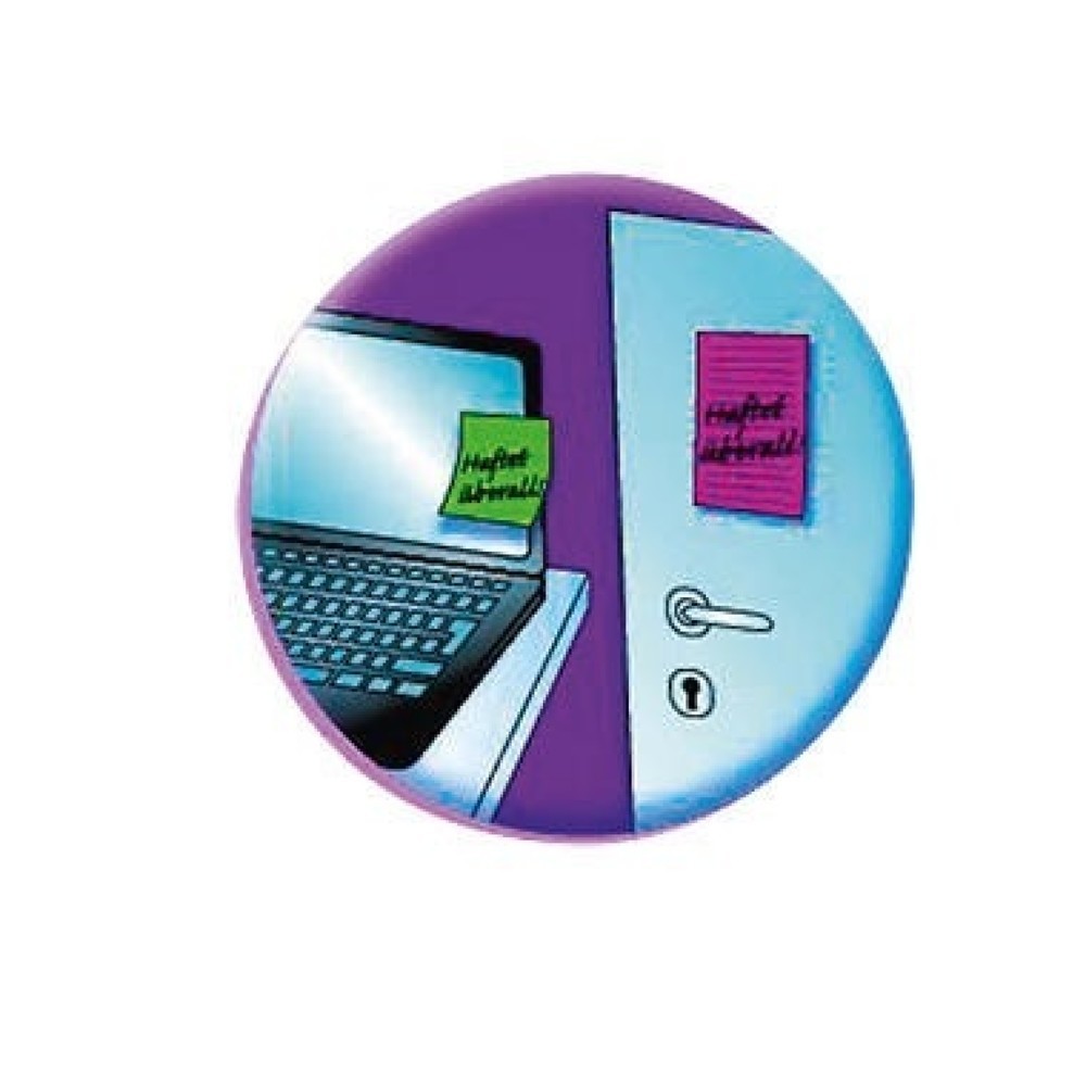 Produktabbildung Nr. 6: Post-it Haftnotiz Super Sticky 6546SA 76x76mm 90Bl. lindgrün