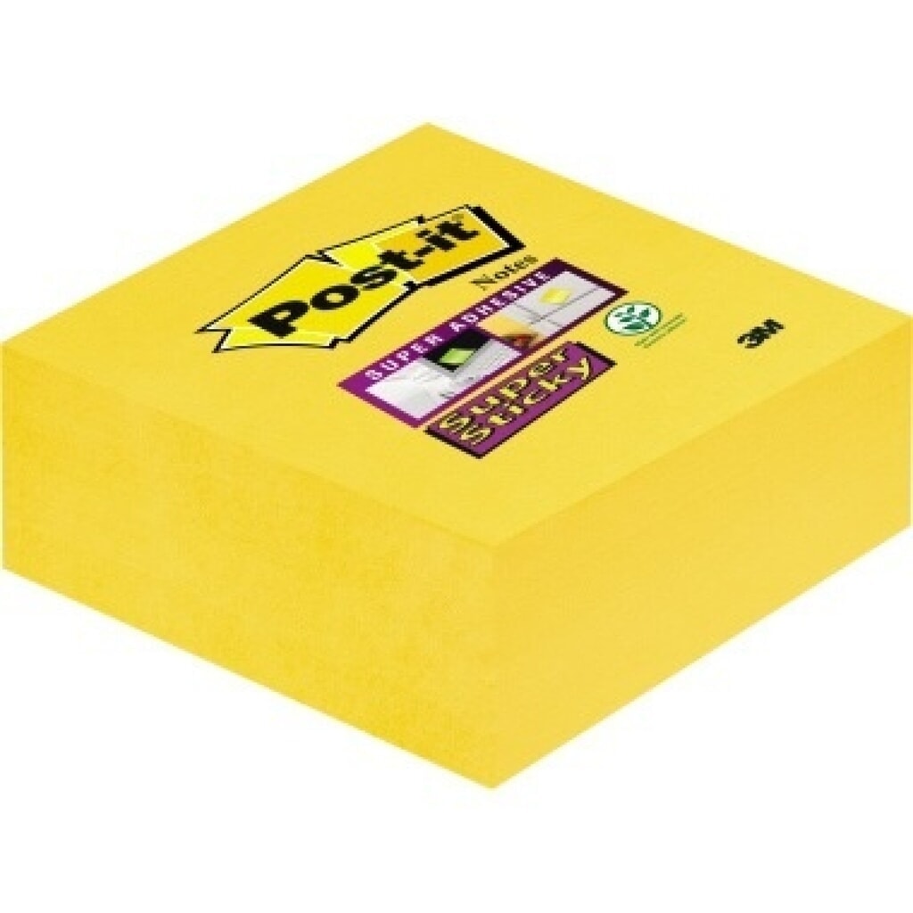 Produktabbildung: Post-it Haftnotizwürfel 2014-S 76x76mm 270Blatt narzissengelb