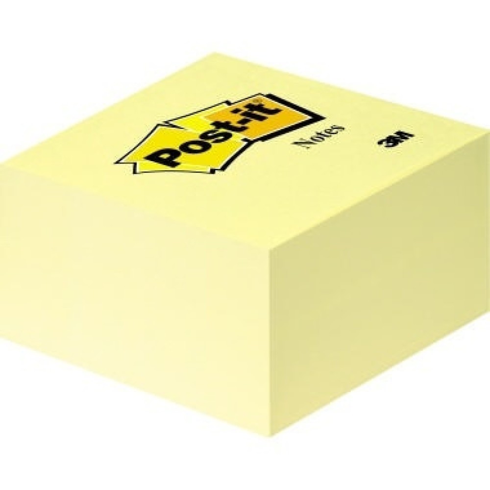 Produktabbildung: Post-it Haftnotizwürfel 636B 76x45x76mm 450Blatt gelb