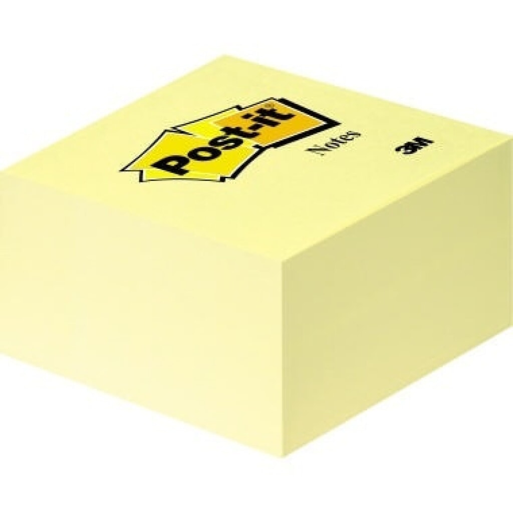 Post-it Haftnotizwürfel 636B 76x45x76mm 450Blatt gelb Produktabbildung: Post-it Haftnotizwürfel 636B 76x45x76mm 450Blatt gelb