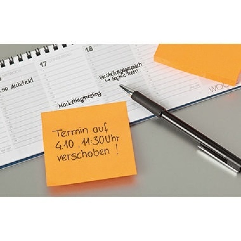 Produktabbildung Nr. 6: Post-it Haftnotizwürfel 636B 76x45x76mm 450Blatt gelb