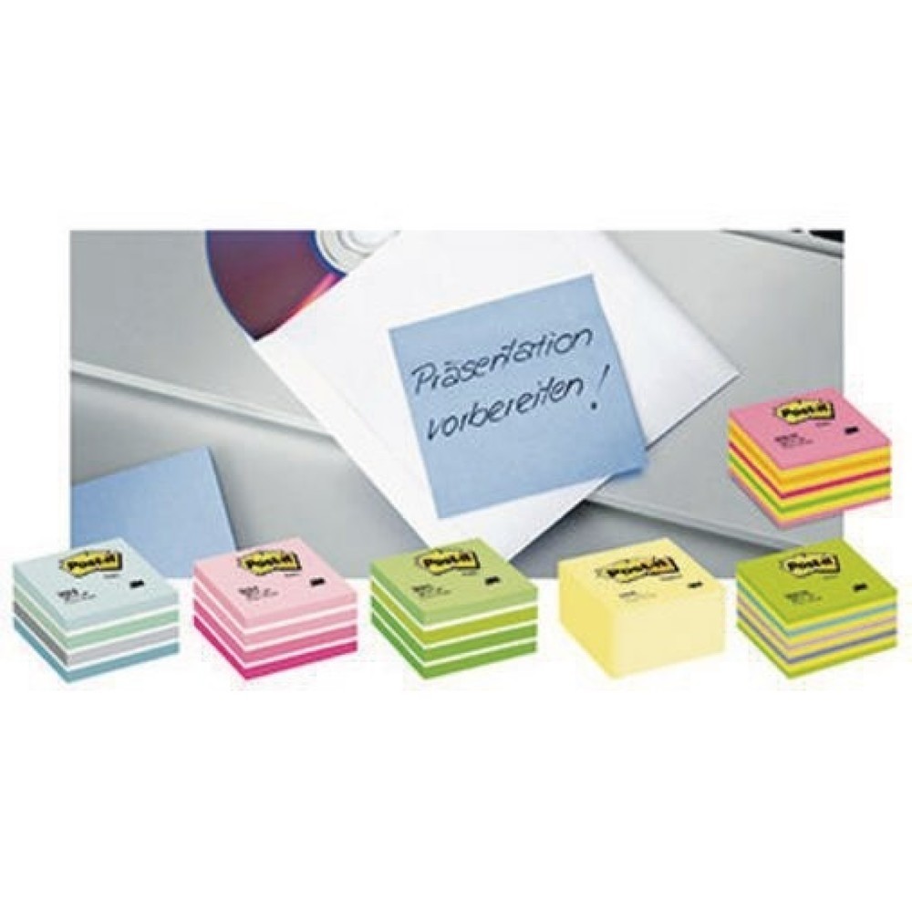 Produktabbildung Nr. 7: Post-it Haftnotizwürfel 636B 76x45x76mm 450Blatt gelb