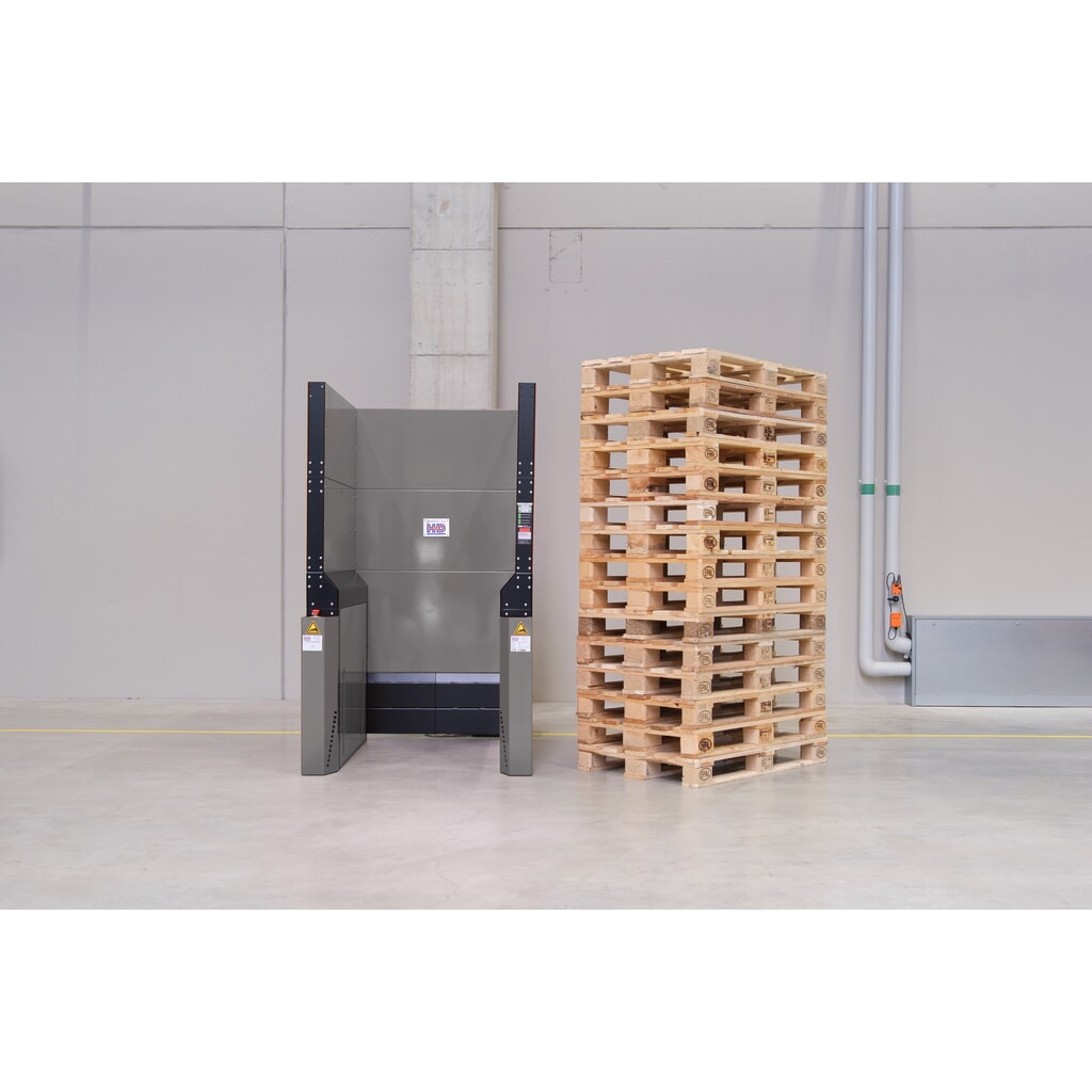 Produktabbildung Nr. 4: Hagenauer+Denk Palettenmagazin PalServer Universal, 15 Paletten, BxL 1000 x 1200 mm, Edelstahl
