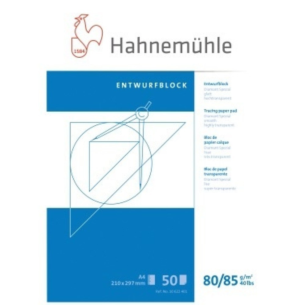Produktabbildung Nr. 1: Hahnemühle Skizzenblock FineArt 10622401 DIN A4 80/85g 50Blatt