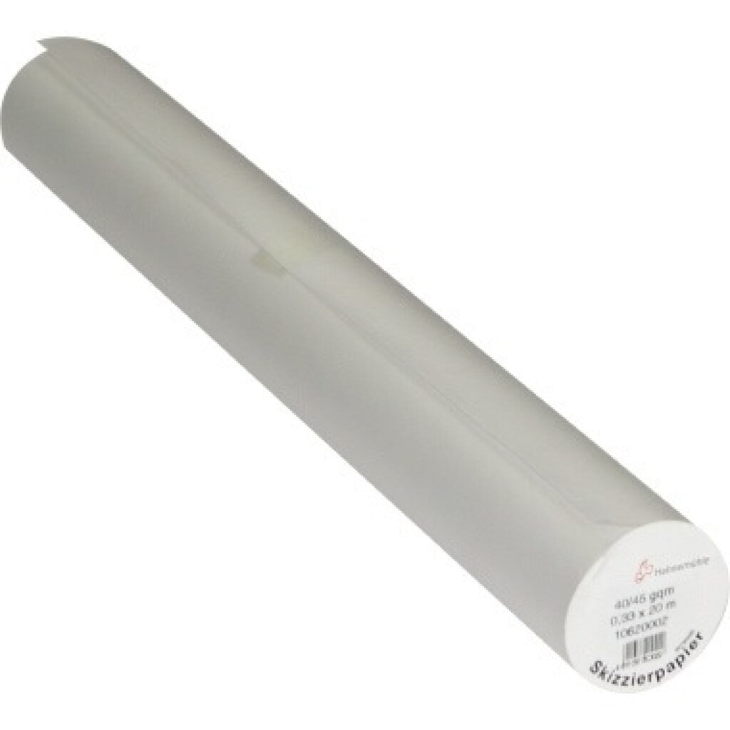 Produktabbildung: Hahnemühle Skizzenpapier 10620009 24/25g 50mx33cm