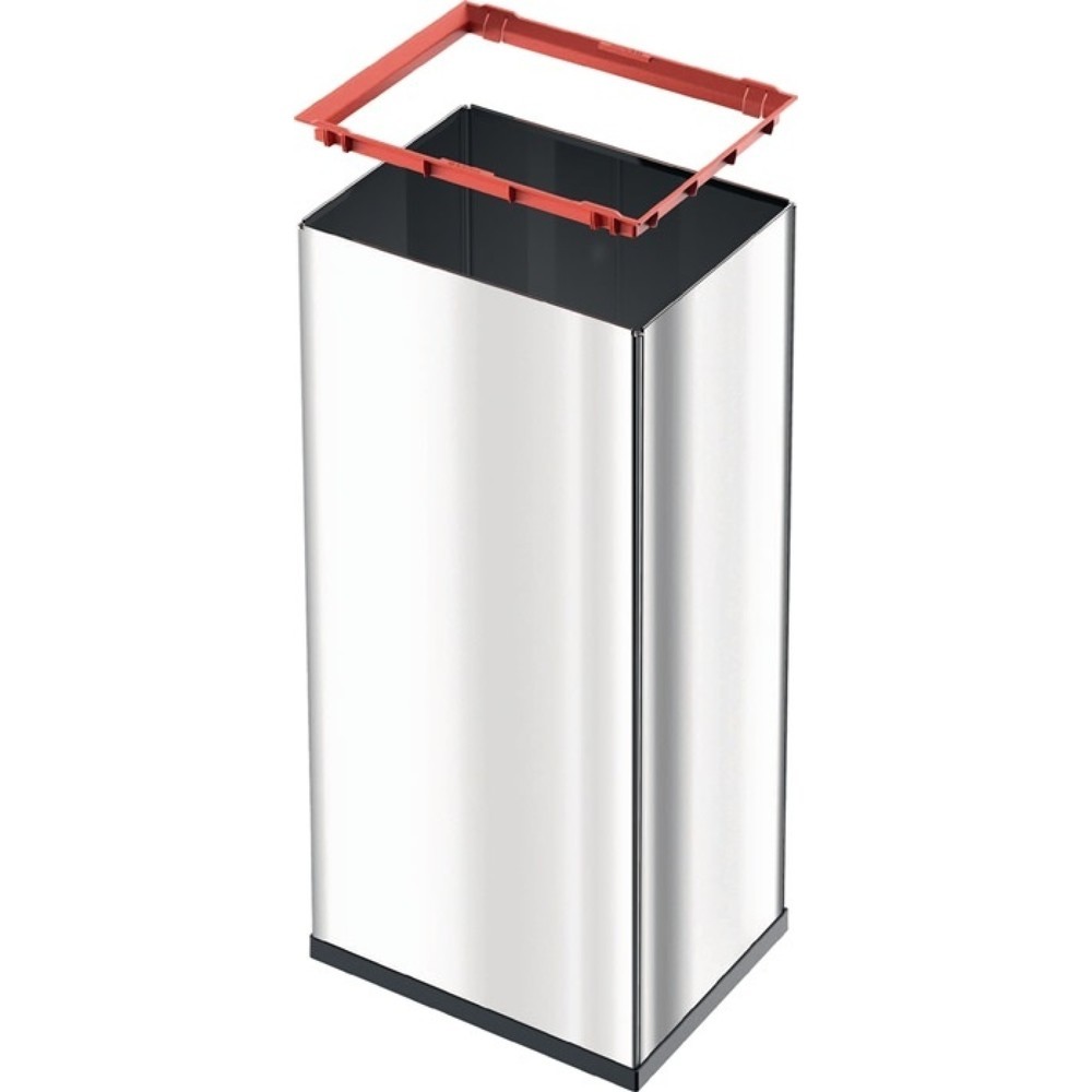 Produktabbildung Nr. 4: Hailo Abfallbehälter, H763xB339xT260mm, 52 l silber