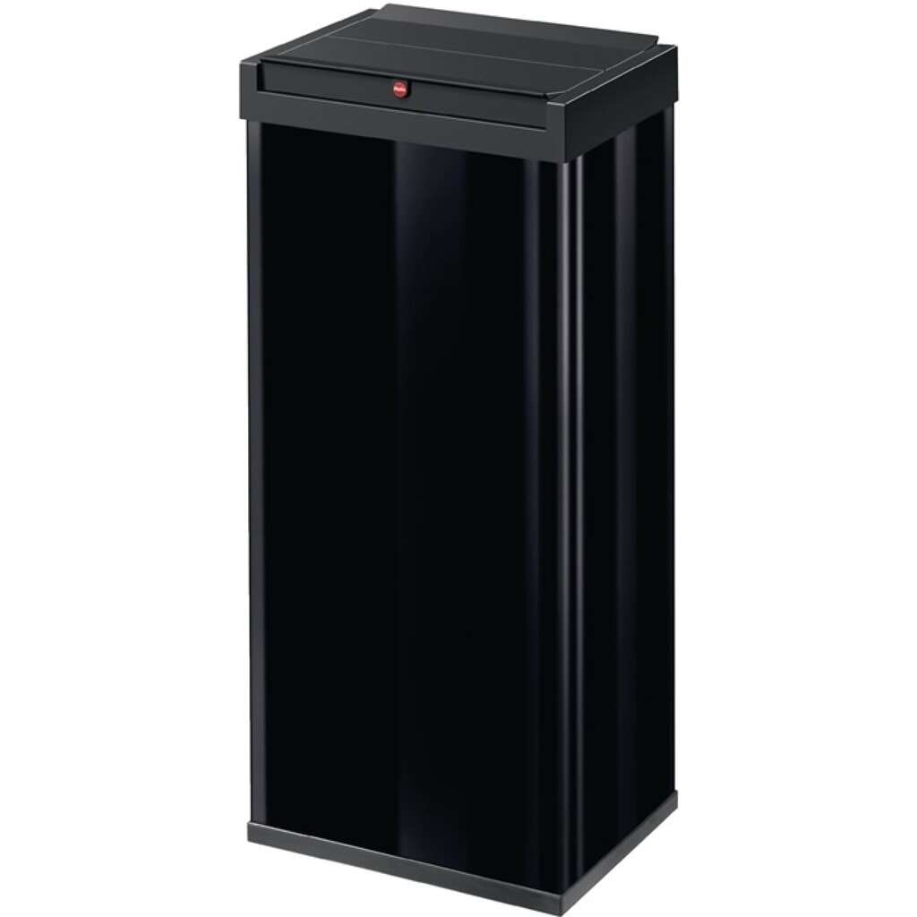 Produktabbildung: Hailo Abfallbehälter, 52 l schwarz, H763xB339xT260mm