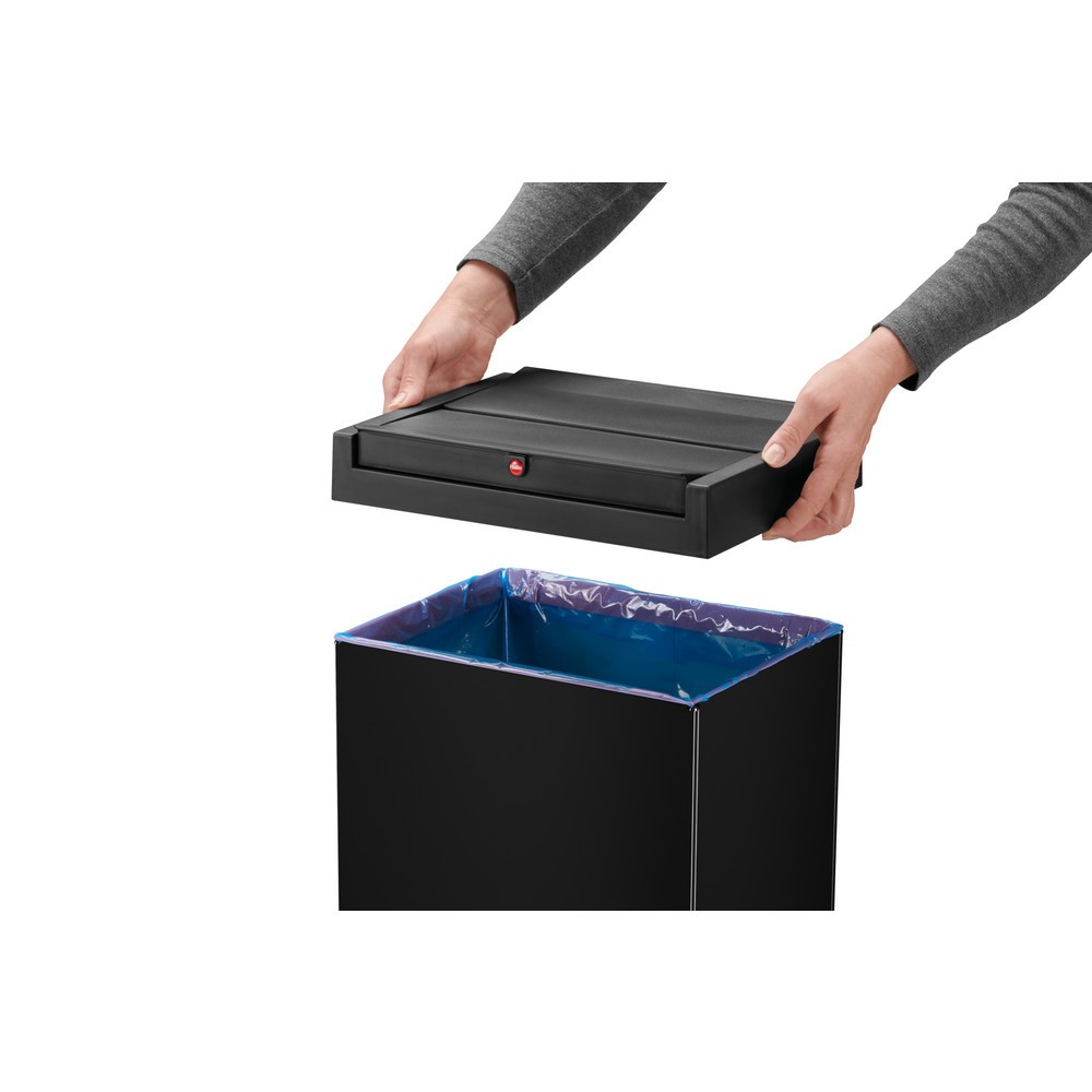 Produktabbildung Nr. 4: Hailo Abfallsammler Big-Box Swing XL, 52 Liter, schwarz