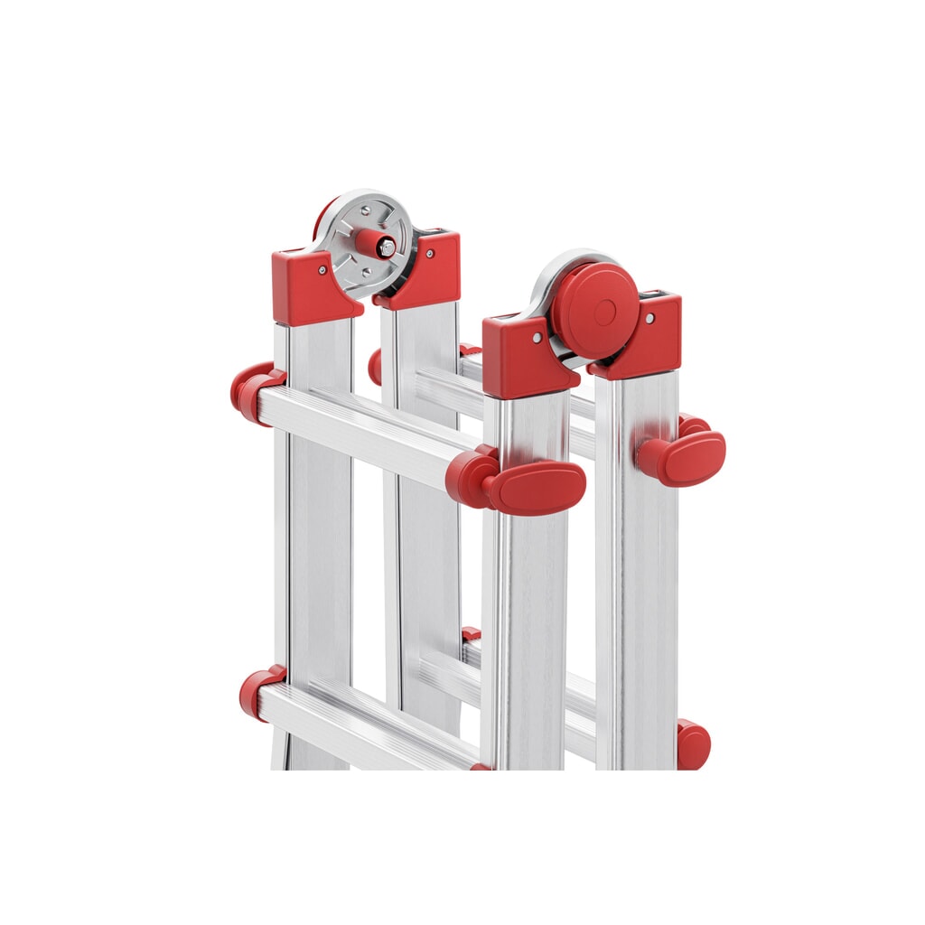 Produktabbildung Nr. 4: Hailo M80, Aluminium-Multifunktionsleiter, 4x3 Sprossen
