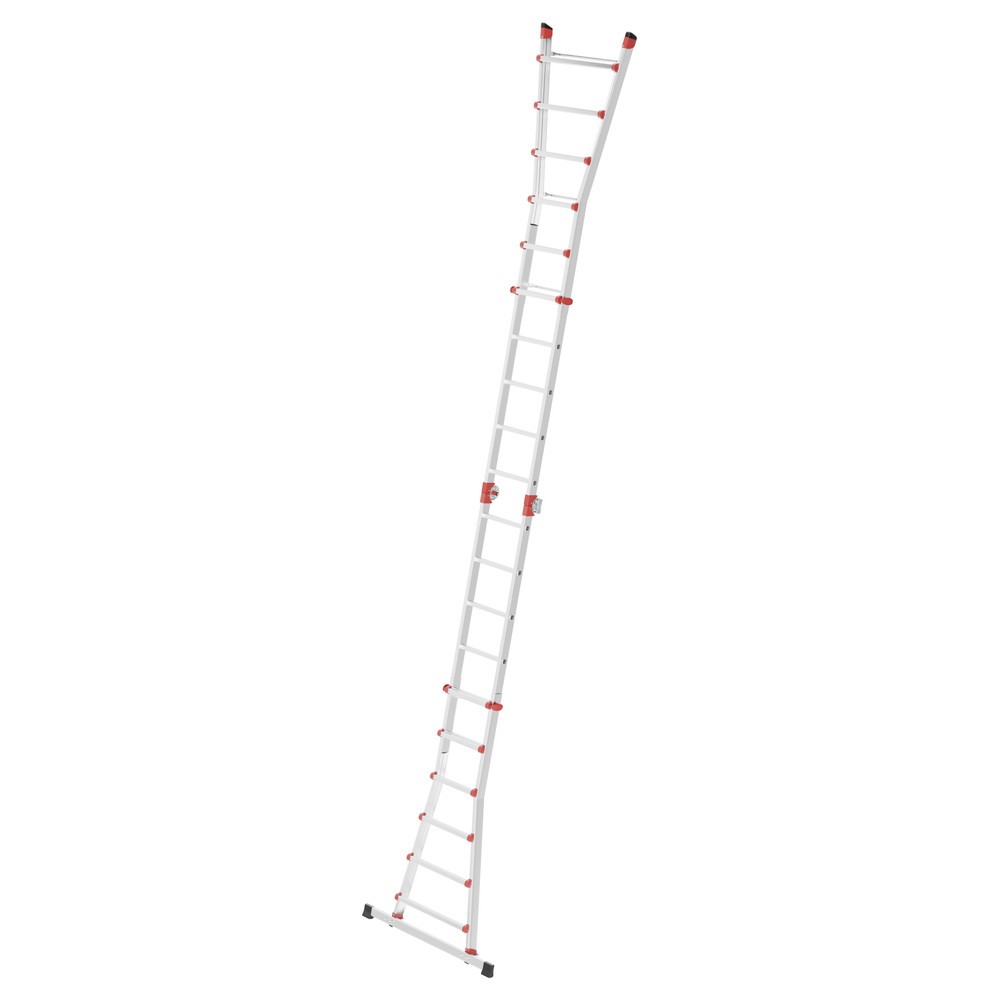 Produktabbildung Nr. 3: Hailo M80, Aluminium-Multifunktionsleiter, 4x6 Sprossen