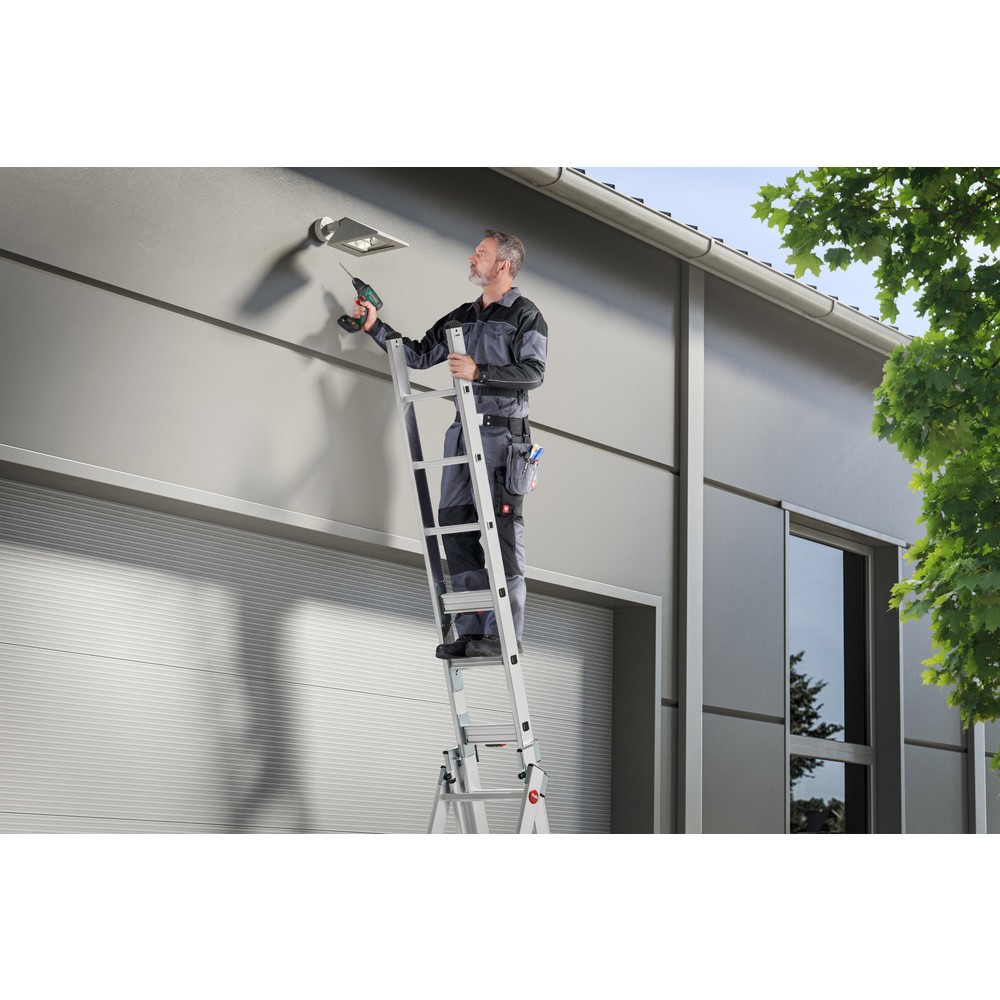 Produktabbildung Nr. 5: Hailo S120 Pro, Mehrzweckleiter 3-teilig, 3 x 12 Sprossen