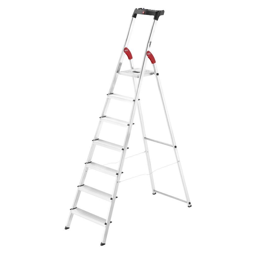 Produktabbildung Nr. 1: Hailo Stufen-Stehleiter L60 StandardLine, Standhöhe 1,50 m