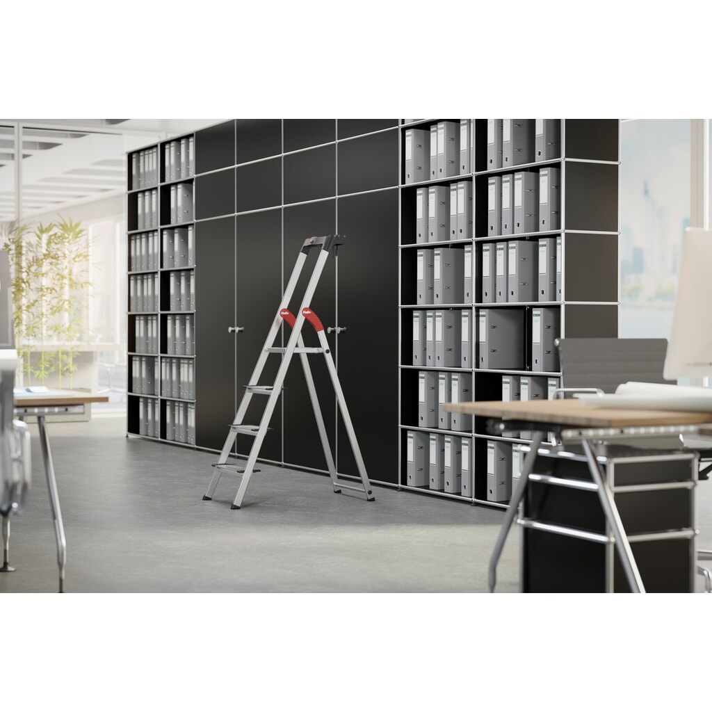 Produktabbildung Nr. 8: Hailo Stufen-Stehleiter L80 ComfortLine, Standhöhe 0,63 m