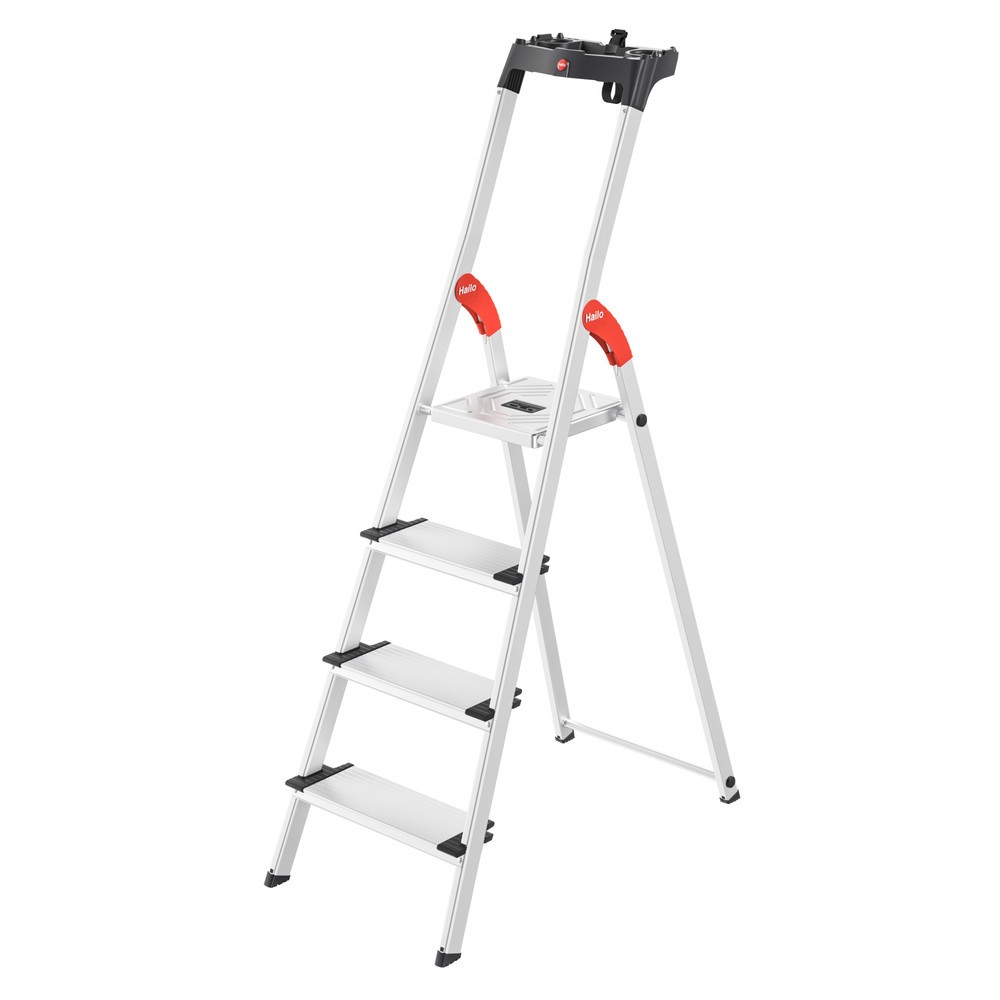 Produktabbildung Nr. 1: Hailo Stufen-Stehleiter L80 ComfortLine, Standhöhe 0,85 m