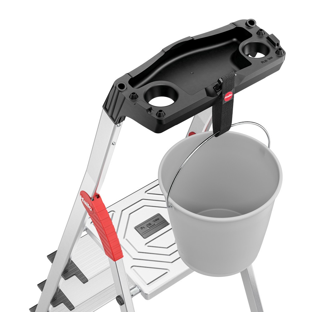 Produktabbildung Nr. 5: Hailo Stufen-Stehleiter L80 ComfortLine, Standhöhe 0,85 m
