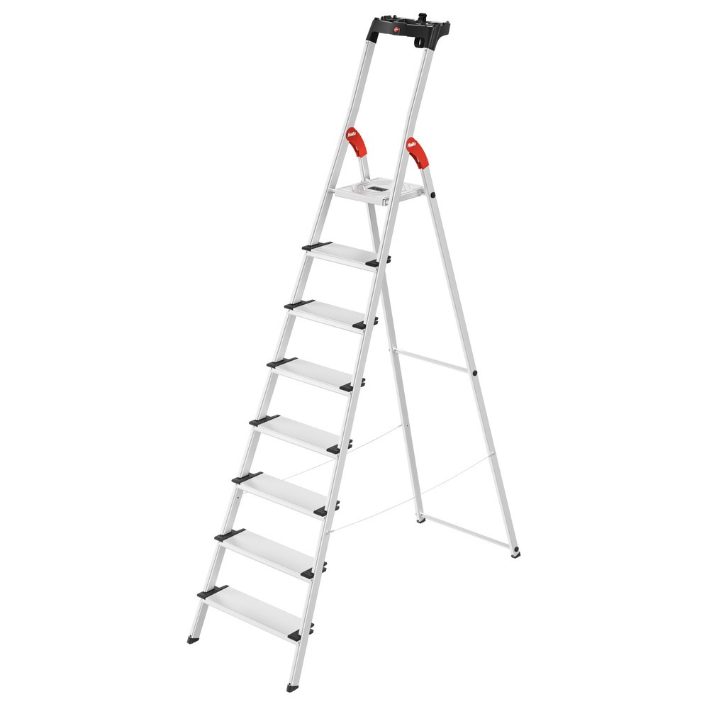 Produktabbildung Nr. 1: Hailo Stufen-Stehleiter L80 ComfortLine, Standhöhe 1,72 m