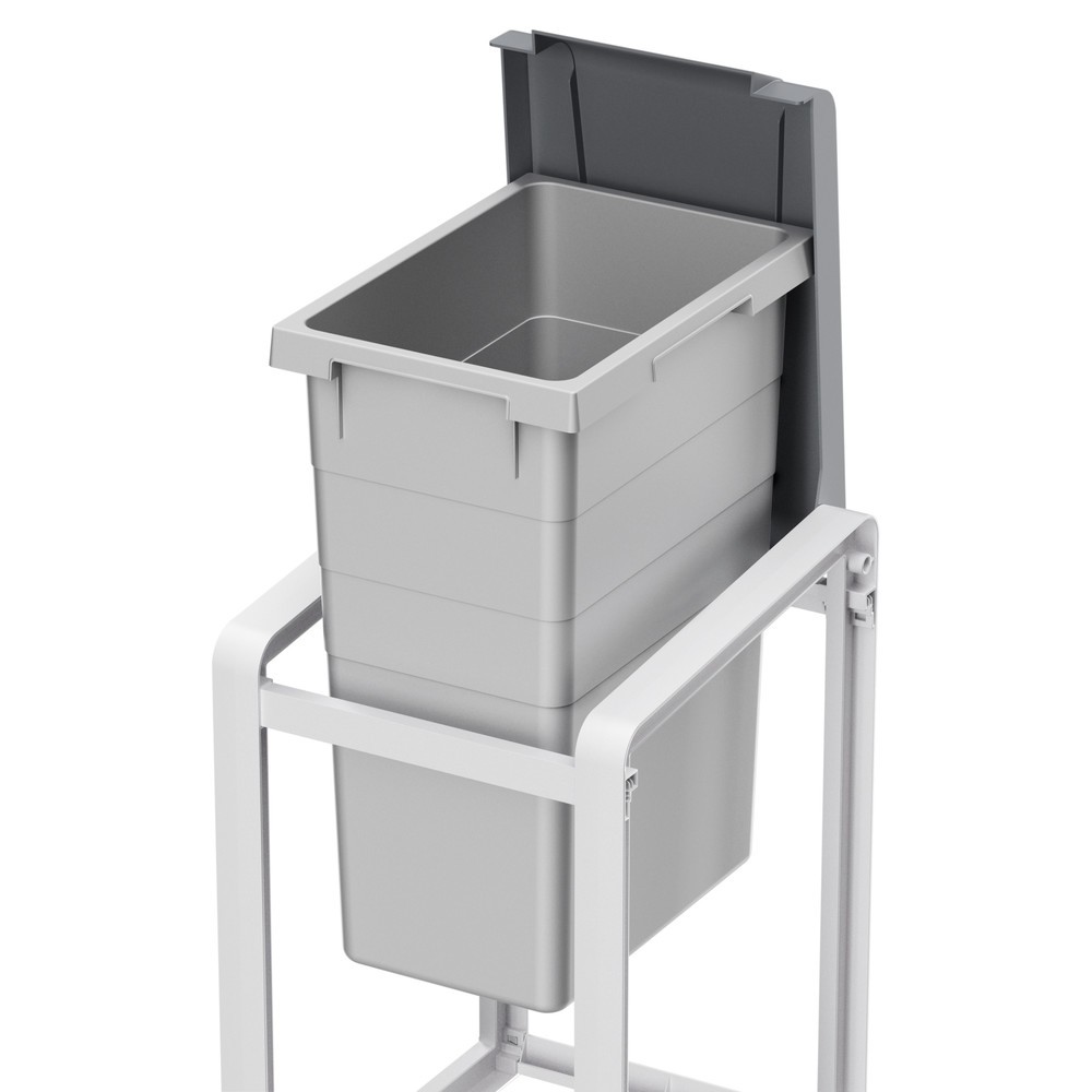 Produktabbildung Nr. 4: Hailo Wertstoffsammler ProfiLine Öko XL, 38 Liter, Basismodul, matt