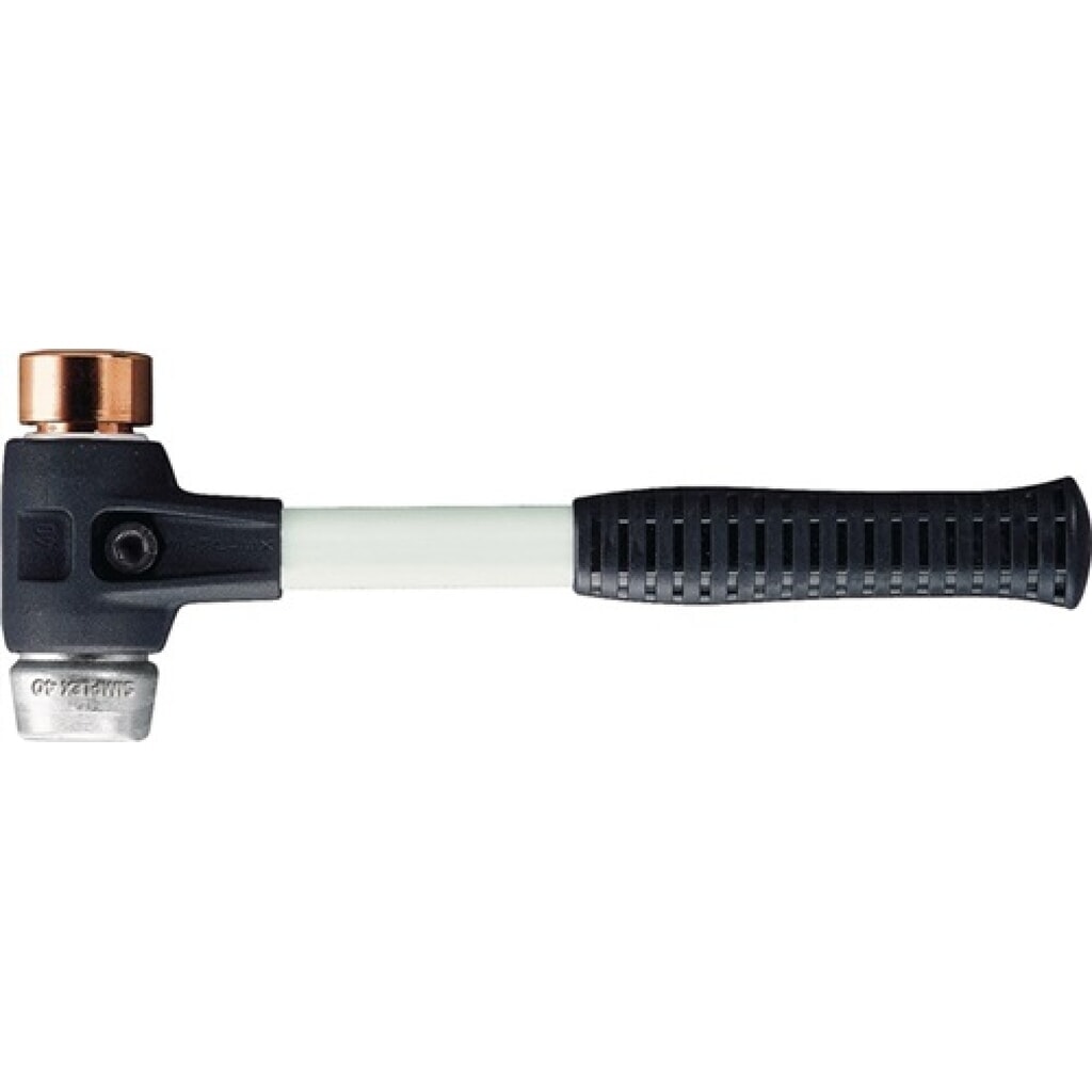 Schonhammer SIMPLEX L.300mm Kopf-Ø 30mm hart Fibergl.Stahlguss Ku./Weichme.si. Produktabbildung: Schonhammer SIMPLEX L.300mm Kopf-Ø 30mm hart Fibergl.Stahlguss Ku./Weichme.si.