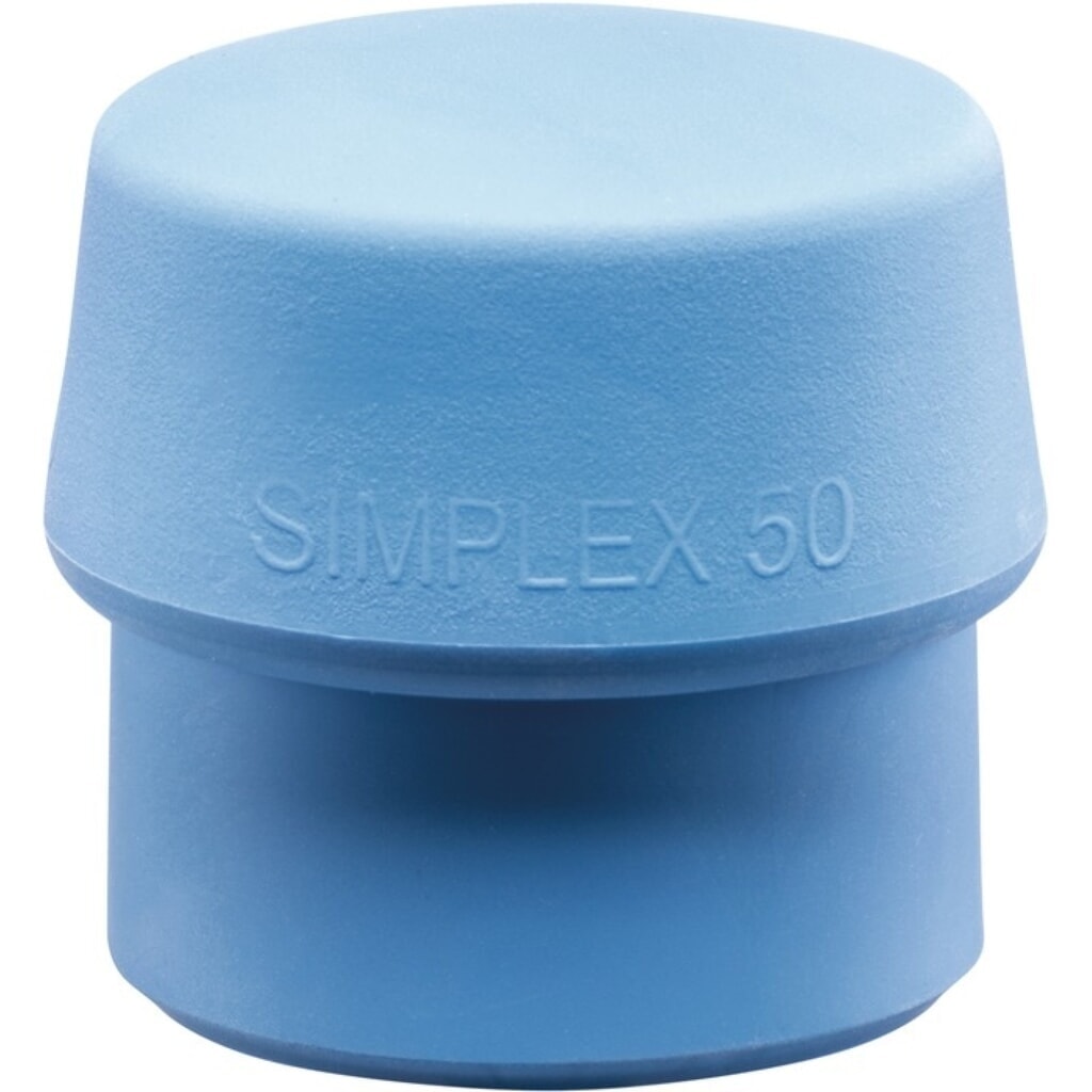 HALDER Schonhammerkopf SIMPLEX, Kopf-Durchmesser 80 mm, TPE-soft blau weich Produktabbildung: HALDER Schonhammerkopf SIMPLEX, Kopf-Durchmesser 80 mm, TPE-soft blau weich