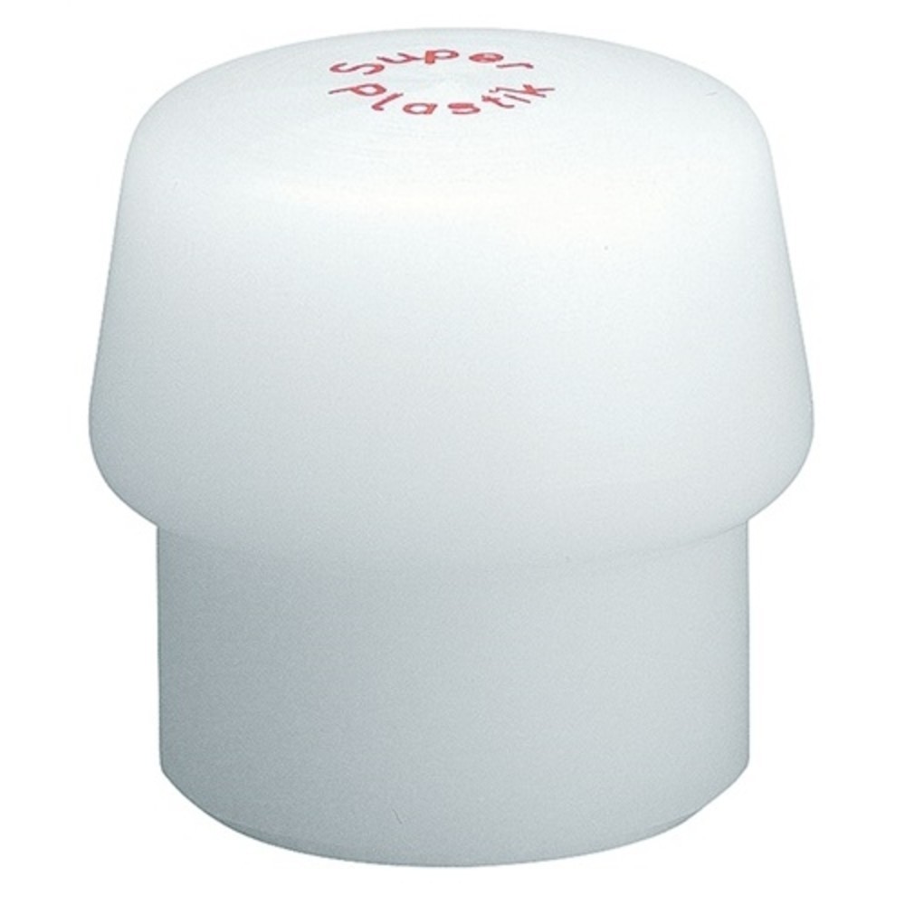 Produktabbildung: Schonhammerkopf SIMPLEX Kopf-Ø 30mm Superplastik weiß mittelh.HALDER