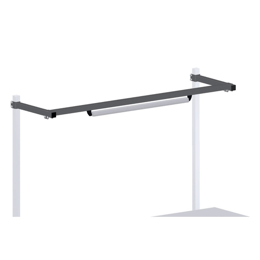 Produktabbildung Nr. 2: Halterung für Holmbefestigung, für Rocholz Packtisch-System, HxBxT 40 x 1.730 x 455 mm