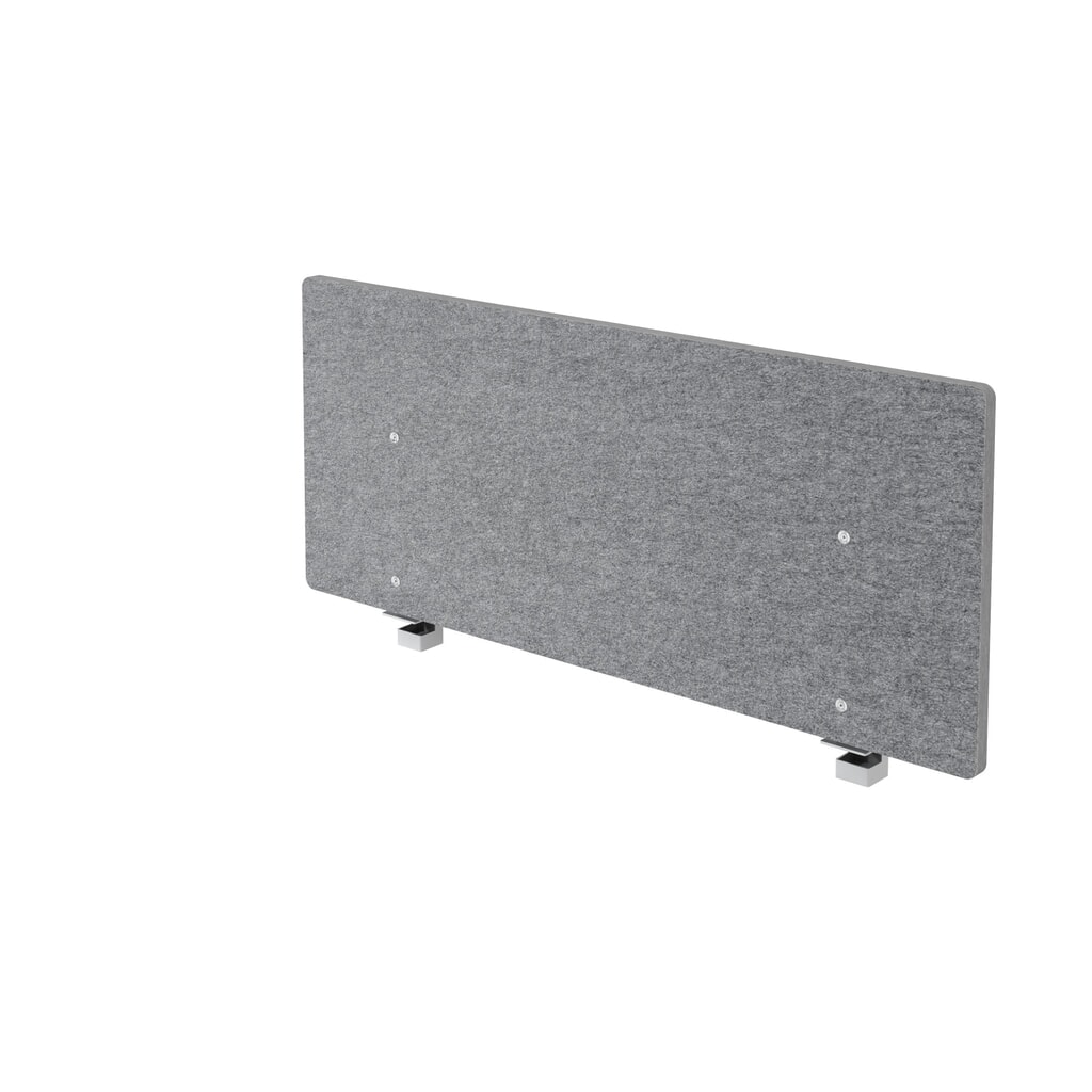 Produktabbildung: Hammerbacher Akustik-Trennwand 120cm, grau-meliert