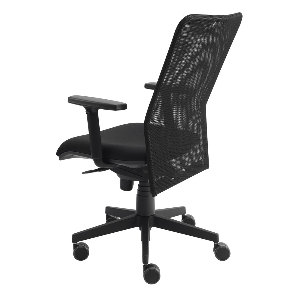 Produktabbildung Nr. 3: Hammerbacher Büromöbel-Set 'Home-Office', Schreibtisch Dekor Asteiche und Bürodrehstuhl