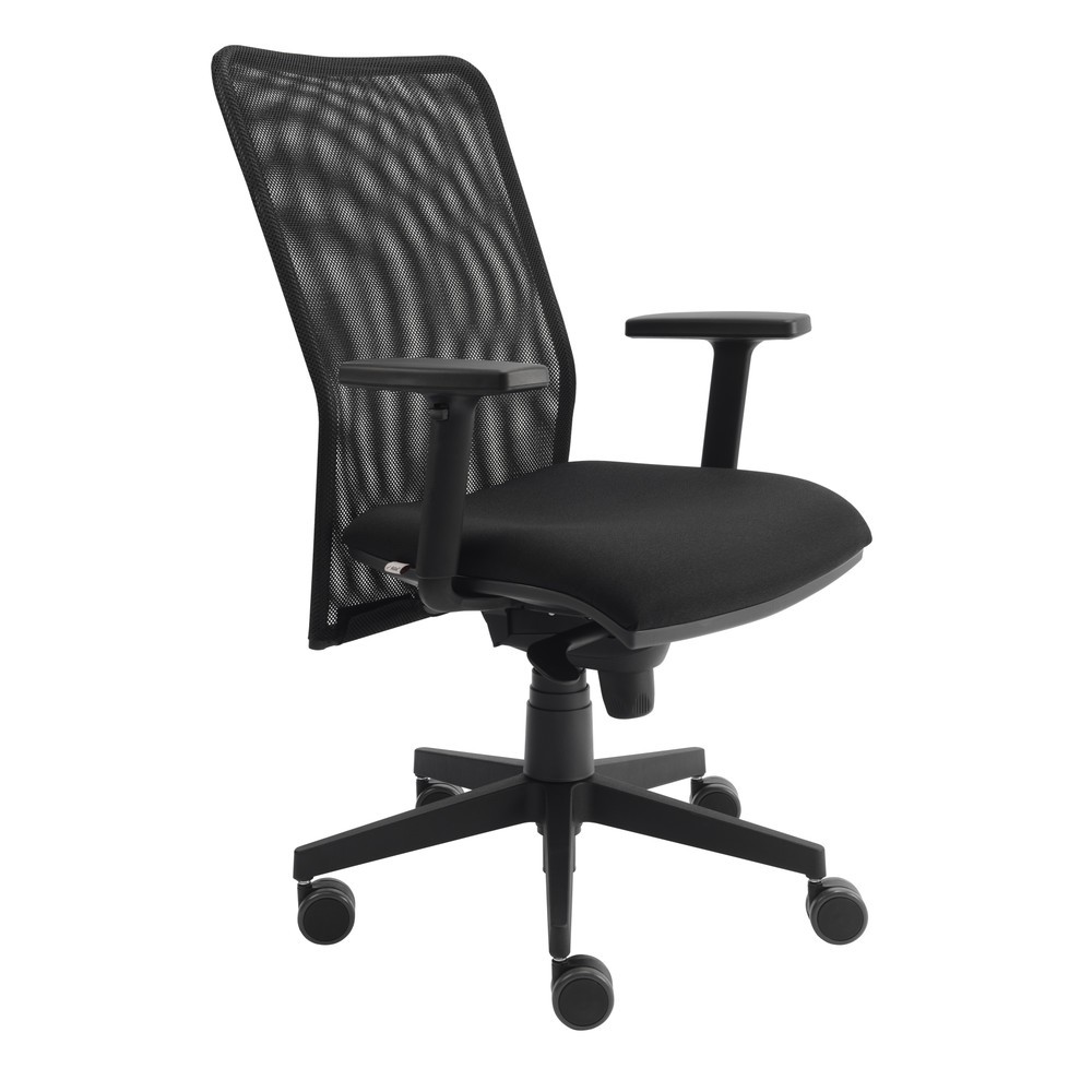 Produktabbildung Nr. 4: Hammerbacher Büromöbel-Set 'Home-Office', Schreibtisch Dekor Asteiche und Bürodrehstuhl