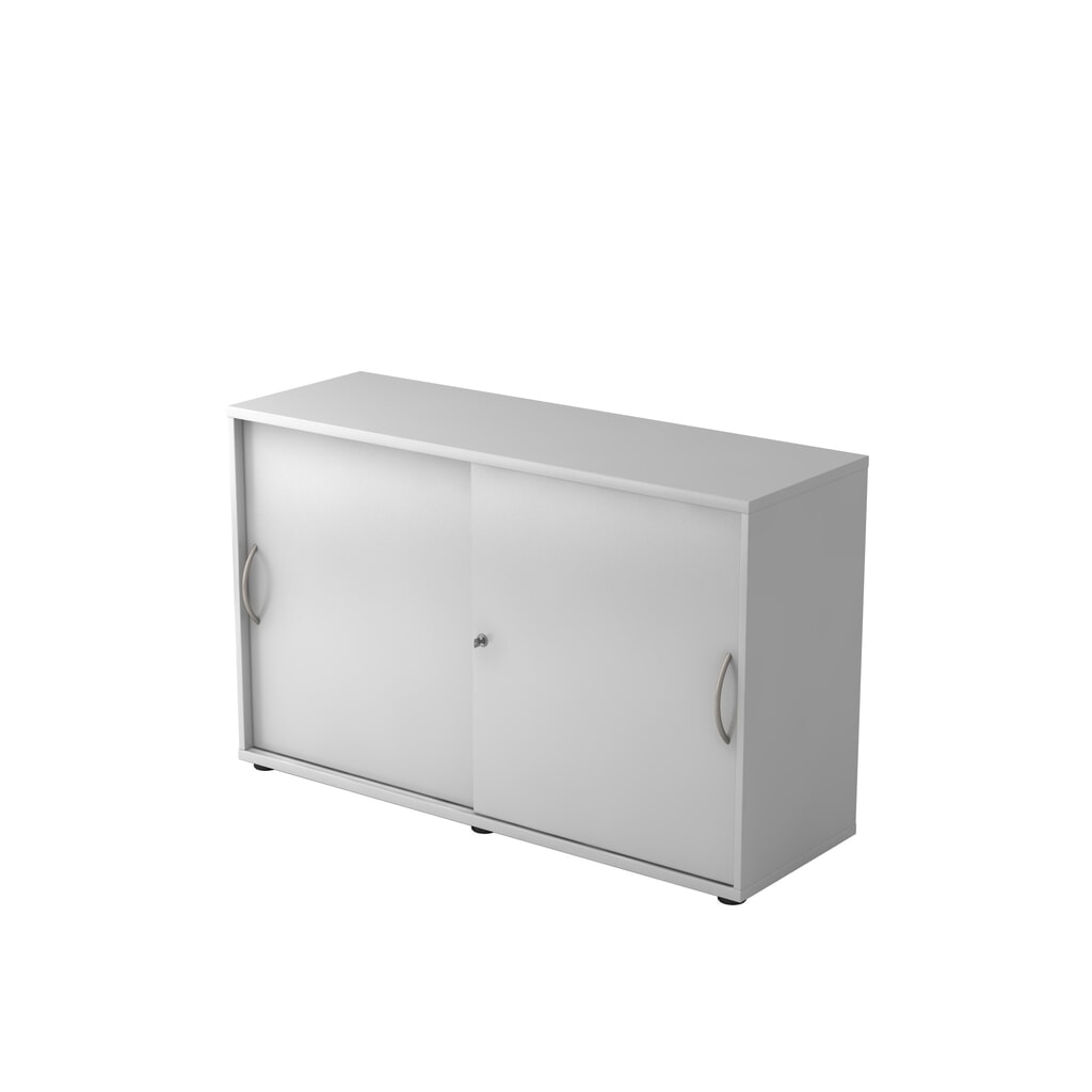 Hammerbacher Schiebetürschrank 2OH 120cm BM Grau/Grau Produktabbildung: Hammerbacher Schiebetürschrank 2OH 120cm BM Grau/Grau
