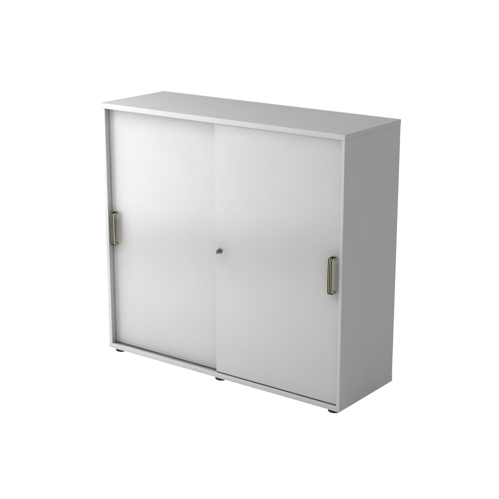 Produktabbildung: Hammerbacher Schiebetürschrank 3OH 120cm SG Grau/Grau