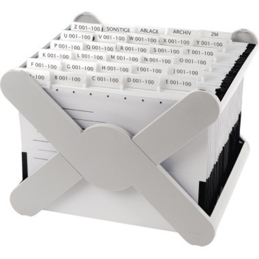 Produktabbildung Nr. 3: HAN Hängekorb X-CROSS TOP 19071-11 DIN A4 max. 35Mappen li.gr