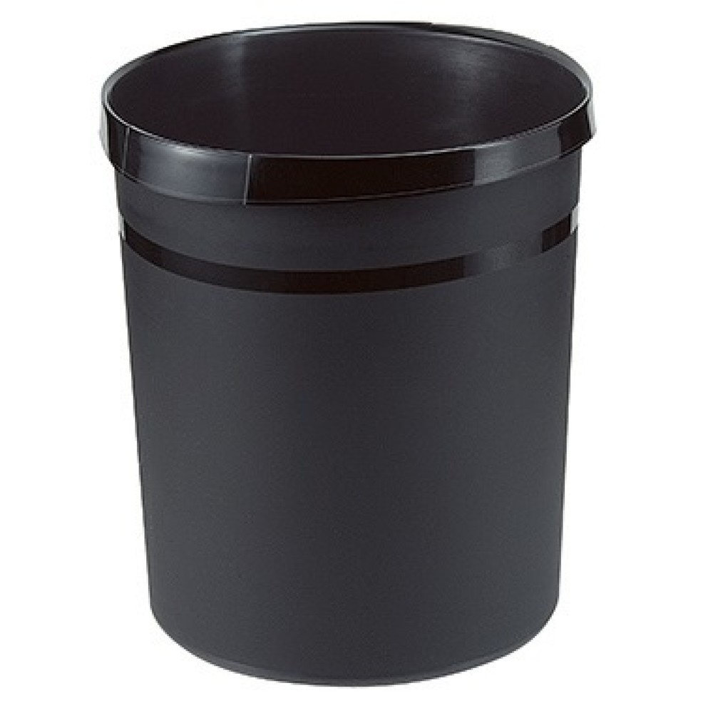 Produktabbildung: HAN Papierkorb GRIP 18190-13 18Liter Kunststoff schwarz