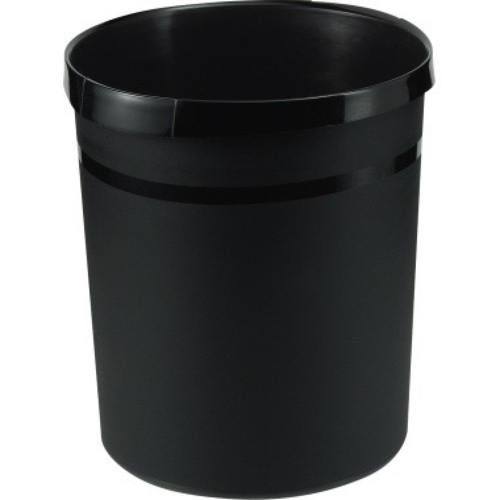Produktabbildung: HAN Papierkorb KARMA 18198-13 18Liter Kunststoff öko-schwarz