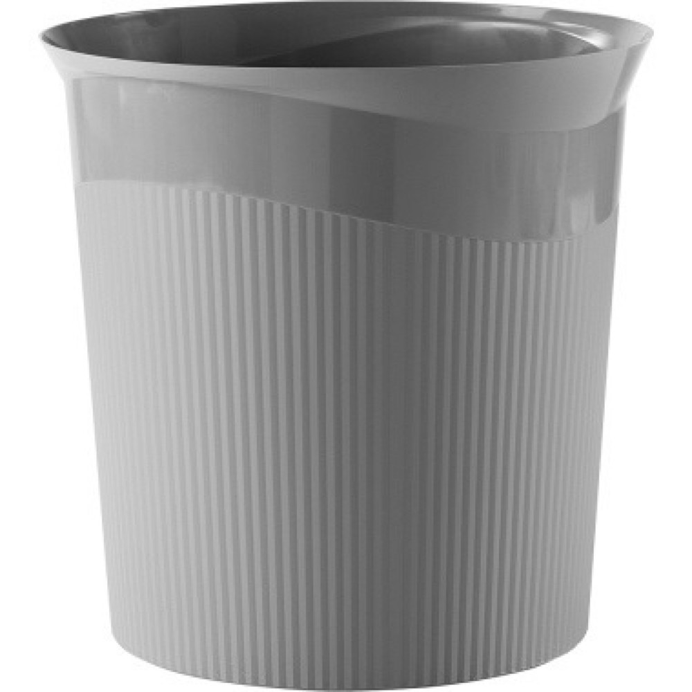 Produktabbildung: HAN Papierkorb Re-LOOP 18148-991 rund 13l RC dunkelgrau