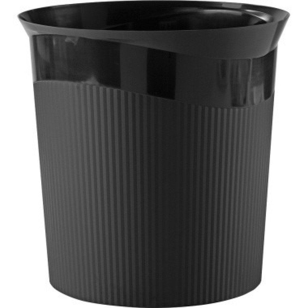 HAN Papierkorb Re-LOOP 18148-913 rund 13l RC schwarz Produktabbildung: HAN Papierkorb Re-LOOP 18148-913 rund 13l RC schwarz